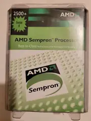 AMD Sempron 2500+ 1750 MHz 256KB Cache Socket A 462 CPU SDA2500DUT3D SDA2500BOX