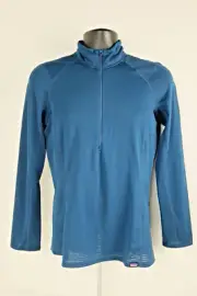 PATAGONIA Women's Capilene Base Thermal Weight Zip-Neck Blue Medium - NWT (New)