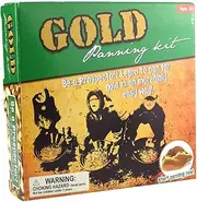 Kaper Kidz Gold PANNING KIT:Gold Exploration Science Kit for Kids