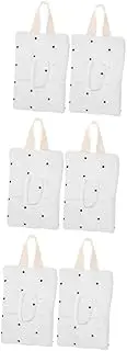 BESTonZON 3sets Stroller Stroller Wagon Travel Stroller Wipes Diaper Wipes Klenex Boxes Portable Stroller Bag Travel Tissue Holder Wipes Pouch Cotton White 2pcs*3