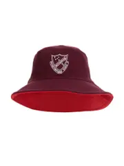 Maroon/Red Reversible Bucket Hat