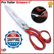 8 Heavy Duty Tailor Scissors Sharp Sewing Dressmaking & Upholstery Fabric Shears