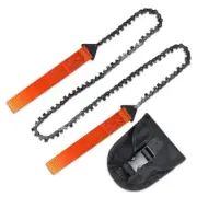 Pocket Chainsaw Rope Saw – 25" Hand Chain Saw for Tree Cutting Pocket Saw