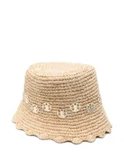 [Rabanne] Autres bucket hat 58 Brown