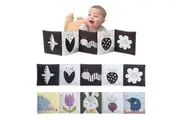 Taf Toys Black and White Soft Sensory Books High-Contrast Babies/Infants 0m+