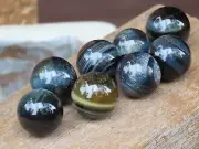 1 x Blue Tiger Eye Polished Crystal Sphere