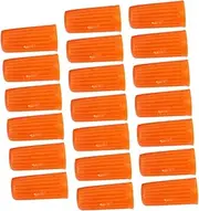 FOMIYES Glue Bottle Needle for Eyelash Extensions 20pcs Nozzle Caps Eyelash Glue Bottle Pin Salon Home Use