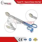 Trepsat Facial Flap Dissector Scissor T.C + SUPERCUT 18cm,Fig 3 Plastic Surgery