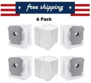 6x Reusable Zippered Replacement Dust Bags For iRobot i1 i3 i4 i4+ i6 i7 i7+ i8+