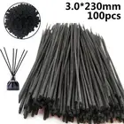100pcs Natural Wooden Rattan Reed Fragrance Oil-Diffuser Aroma Desk Home D��cor