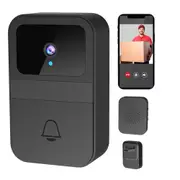 Wireless WiFi Doorbell Intelligent Visual Doorbell Night Vision Security Door Bell with Dingdong Machine