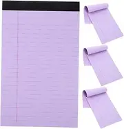 FONDOTIN 4pcs Legal Pad for Office Tearable Notebook Memo Pad Multi-function Notebook Office Supplies
