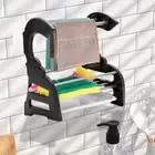 Durable Dish Drainer Sturdy Drying Rack Sponge Holder Kitchen