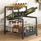 Kitchen Spice Rack Organizer Under Sink Storage Shelf for Pantry Kitchen