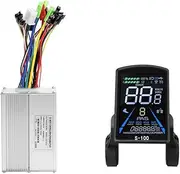 S-100 Electric Bike LCD Display Dashboard SM5+2PIN +20A 36V/48V Sine Wave Controller for Mountain Bike Modification Kit