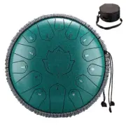 13 Inch 15 Notes Steel Tongue Drum Glucophone C Tone Music Drum Ethereal Drum