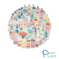 在飛比找momo購物網優惠-【Paper Play】創意多用途防水貼紙-趣味卡通飲料杯 