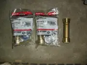 3ea. 3/4" X 3/4" Brass Coupling Mainline MLU3016LF Sharkbite