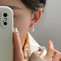 在飛比找momo購物網優惠-【KT DADA】珍珠耳環 純銀耳環 耳釘 簡約耳環 韓國耳