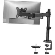 Single Monitor Mount, Monitor Arm for 13”-32” Monitors up to 17.6 lbs,
