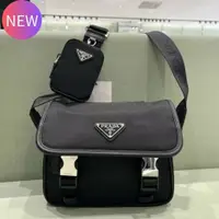 在飛比找PopChill優惠-[二手] Prada 2VD034 再生尼龍及Saffian