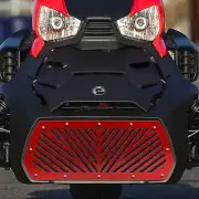Custom Steel Grille for Can-Am Ryker BRP Rotax 900 CANAM 2019-2020 V-STRIPE RED