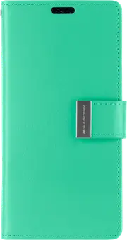 Goospery Rich Diary Case for Galaxy S21 Plus - mint