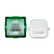 Clipsal Pro Series, Cooker switch, 40M, 32 A, White - P40M32COOK-XW