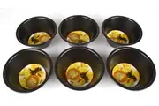 DAILY BAKE NON-STICK MINI PIE PANS 12cm x 3cm SET OF 6