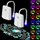 2 Pack Toilet Seat Night light Motion Light Sensor RGB Full-Color Lights AU