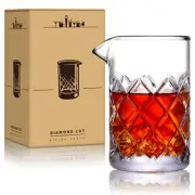 18 OZ Crystal Cocktail Stirring Glass Bar Bartenders Tools Mixing Glass