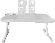 Laptop Desk Laptop Stand for Bed Foldable Retractable Legs Simple Portable Lap Table Laptop Bed Tray Desk for Hotel Breakfast