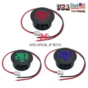 DC4V-100V Voltmeter LED Display Digital Panel Meter Voltage Indicator 3Colors US