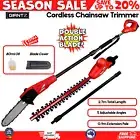Pole Chain Saw Cordless Extendable Chainsaw Pruner Tree Cutter Trimmer