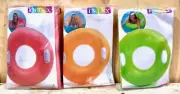 New Intex Neon Frost Inflatable Pool Swim Float Tube Ring Pink Orange or Green