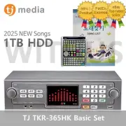 TJ Taijin Media TKR-365HK Home Karaoke Machine System + Keyboard Remote Control_