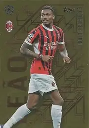 Match Attax 2024 2025 Rafael Leao Gold Edge Trading Card