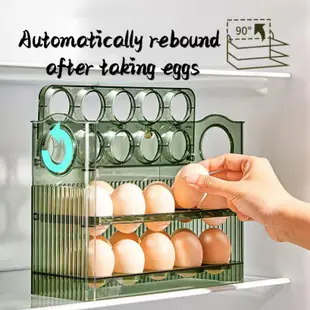 Egg Storage Box Refrigerator Side Door Container 30 Eggs Hol