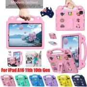 For iPad 10 11th Gen A16 2025 Case Kids Friendly Shockproof Handle Stand Cover