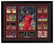 Mohamed Salah Liverpool F.C Signed Framed Memorabilia