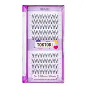 CORINGCO - Toktok-Hara Check Eyelash - 3 Types 12mm