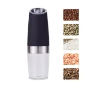 Gravity Electric Salt and Pepper Grinder Mill Shakers Adjustable Automatic