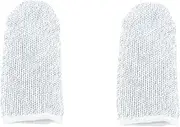 Finger Sleeves | 1 Pair of Anti-Sweat Finger Gaming Sleeves | Breathable Seamless Thumb Finger Sleeve for Rules of Survival, Knives Out, Black