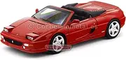 [Hot Wheels] BLY34 Ferrari F355 Spider Convertible Red Elite Edition 1/18 Diecast Car Model by Hotwheels