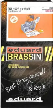 EDU648876 1:48 Eduard Brassin PRINT - Bf109F Cockpit (EDU kit)