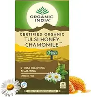 Organic India Tulsi Honey Chamomile Tea 25 Teabags