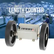 Rolling Wheel Length Counter 5 Digits Measurement 350RPM Grey Resettable