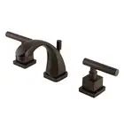 Kingston Brass KS494.CQL Claremont 1.2 GPM Widespread Bathroom - Bronze