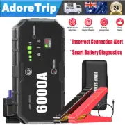 Portable Car Jump Starter 6000A PowerBank Pack Battery Charger Booster Emergency