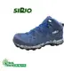 【日本SIRIO】男款 PF156-DE G ore-Tex中筒寬楦登山健行鞋 單寧藍